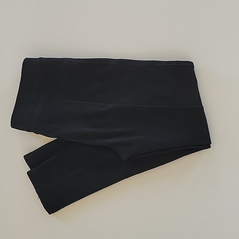 Black suede pants/leggings in size L